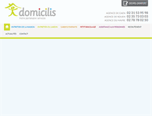 Tablet Screenshot of domicilis.net